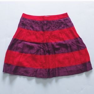 LOFT Skirt Striped